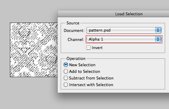 load channel selection