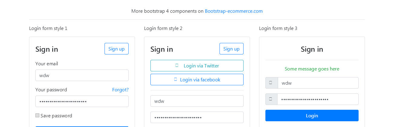Formulaire dbootstrap 4